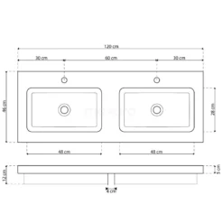 Modulo Badkamermeubel Met Wastafel | 120 Cm Lichtbruin Eiken Greeploos Front Natuursteen 3 Lades 9 Modulo Badkamermeubel Met Wastafel | 120 Cm Lichtbruin Eiken Greeploos Front Natuursteen 3 Lades -Badkamer Verkoopwinkel modulo badkamermeubel met wastafel 120 cm lichtbruin eiken greeploos front natuursteen 3 lades bmw19 02139 4