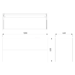 Modulo Badkamermeubel Met Wastafel | 120 Cm Lichtgrijs Eiken Vlak Front Quartz 2 Lades Onder Elkaar -Badkamer Verkoopwinkel modulo badkamermeubel met wastafel 120 cm lichtgrijs eiken vlak front quartz 2 lades onder elkaar bmw17 03828 4