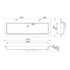 Modulo Badkamermeubel Met Wastafel | 120 Cm Middengrijs Greeploos Front Mineraalmarmer 2 Lades Onder Elkaar -Badkamer Verkoopwinkel modulo badkamermeubel met wastafel 120 cm middengrijs greeploos front mineraalmarmer 2 lades onder elkaar bmw17 01672 5