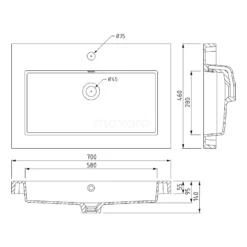Modulo Badkamermeubel Met Wastafel | 70 Cm Middenbruin Eiken Kader Front Mineraalmarmer 1 Lade 12 Modulo Badkamermeubel Met Wastafel | 70 Cm Middenbruin Eiken Kader Front Mineraalmarmer 1 Lade -Badkamer Verkoopwinkel modulo badkamermeubel met wastafel 70 cm middenbruin eiken kader front mineraalmarmer 1 lade bmw11 00782 5