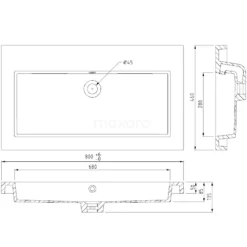 Modulo Badkamermeubel Met Wastafel | 80 Cm Middengrijs Vlak Front Mineraalmarmer 1 Lade 12 Modulo Badkamermeubel Met Wastafel | 80 Cm Middengrijs Vlak Front Mineraalmarmer 1 Lade -Badkamer Verkoopwinkel modulo badkamermeubel met wastafel 80 cm middengrijs vlak front mineraalmarmer 1 lade bmw11 00383 5