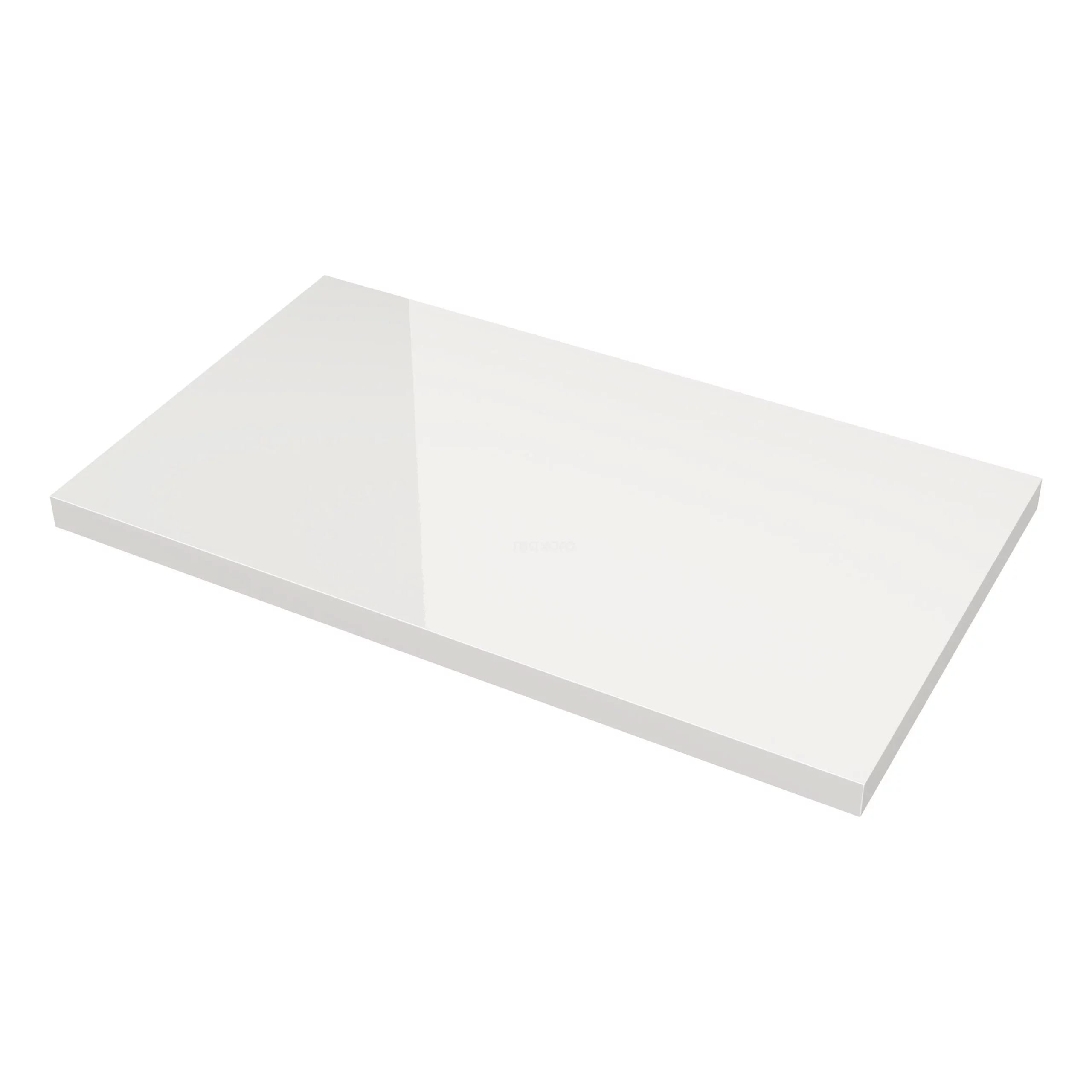 Modulo Plato Badkamermeubel Voor Waskom | 80 Cm Middengrijs Greeploos Front Hoogglans Wit Blad 1 Lade 3 Modulo Plato Badkamermeubel Voor Waskom | 80 Cm Middengrijs Greeploos Front Hoogglans Wit Blad 1 Lade - Afbeelding 3