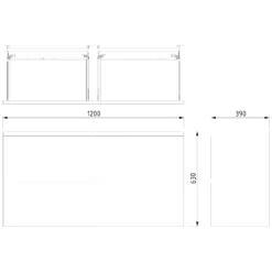 Modulo Slim Badkamermeubel Met Wastafel | 120 Cm Hoogglans Zwart Greeploos Front Mineraalmarmer 4 Lades -Badkamer Verkoopwinkel modulo slim badkamermeubel met wastafel 120 cm hoogglans zwart greeploos front mineraalmarmer 4 lades bmw38 00018 6