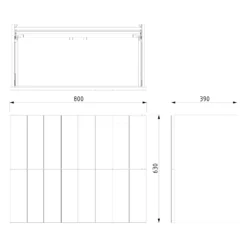 Modulo Slim Badkamermeubel Met Wastafel | 80 Cm Middengrijs Lamel Front Keramiek 2 Lades Onder Elkaar 13 Modulo Slim Badkamermeubel Met Wastafel | 80 Cm Middengrijs Lamel Front Keramiek 2 Lades Onder Elkaar -Badkamer Verkoopwinkel modulo slim badkamermeubel met wastafel 80 cm middengrijs lamel front keramiek 2 lades onder elkaar bmw37 00645 6