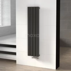Neptune Designradiator | 29,7x120 Cm Donkergrijs 1176 Watt Aluminium Centrale Verwarming
