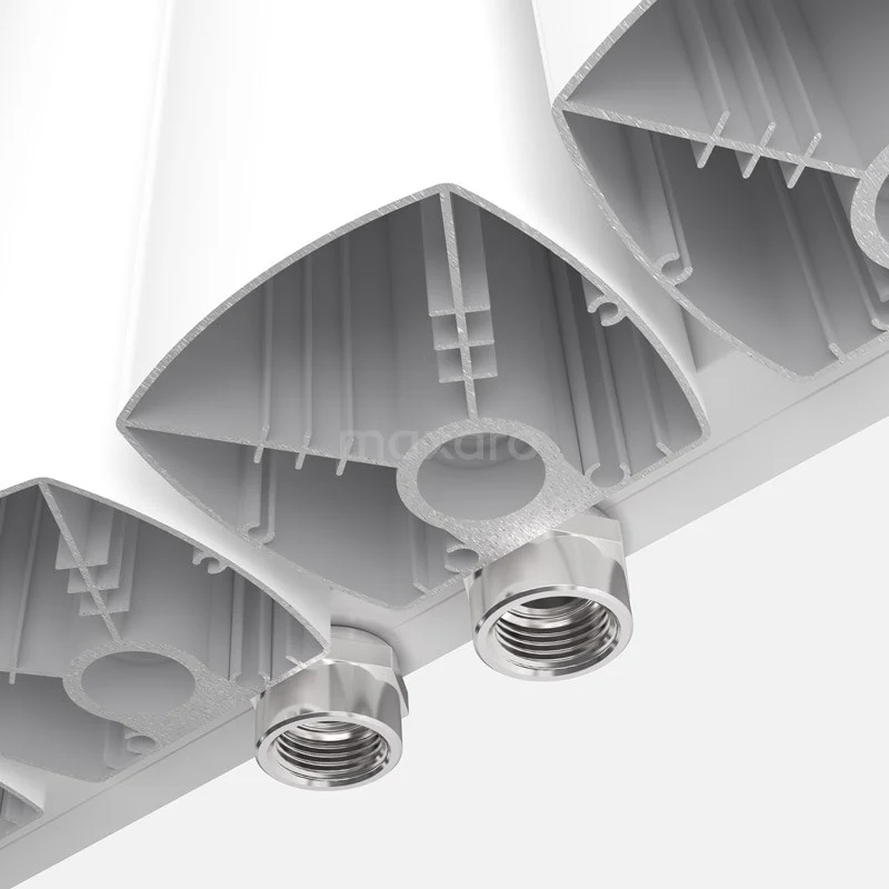 Neptune Designradiator | 29,7x120 Cm Hoogglans Wit 1176 Watt Aluminium Centrale Verwarming 2 Neptune Designradiator | 29,7x120 Cm Hoogglans Wit 1176 Watt Aluminium Centrale Verwarming - Afbeelding 2