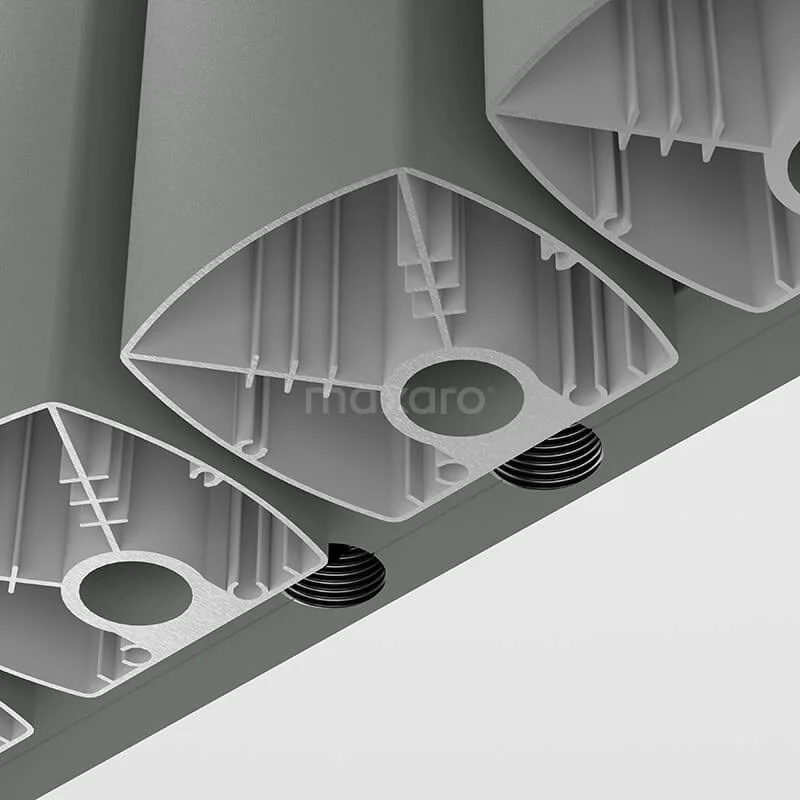 Neptune Designradiator | 29,7x120 Cm Lichtgrijs 1176 Watt Aluminium Centrale Verwarming 2 Neptune Designradiator | 29,7x120 Cm Lichtgrijs 1176 Watt Aluminium Centrale Verwarming - Afbeelding 2