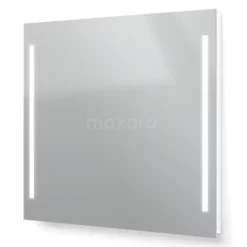 Novo Badkamerspiegel Met Ledverlichting | 90x75cm Dimmer En Stopcontact