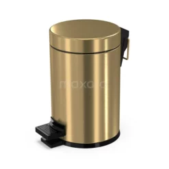 Pedaalemmer Radius Gold Voor Badkamer En Toilet, 3 Liter, Goud