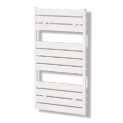 Pluto Handdoekradiator | 60x120 Cm Mat Wit 749 Watt Aluminium Centrale Verwarming