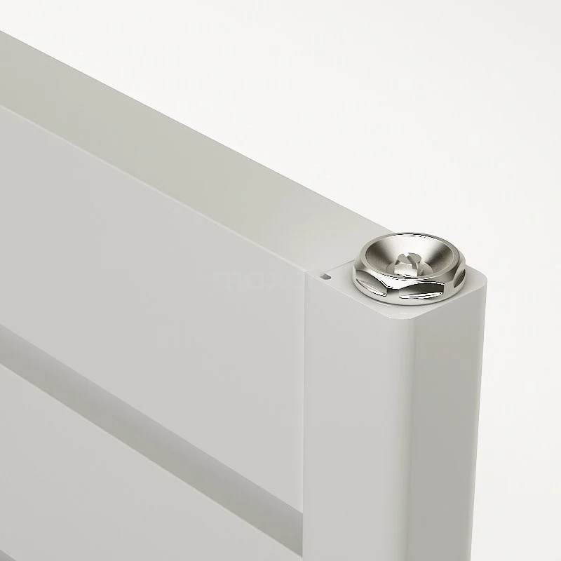 Pluto Handdoekradiator | 60x180 Cm Mat Wit 1090 Watt Aluminium Centrale Verwarming 2 Pluto Handdoekradiator | 60x180 Cm Mat Wit 1090 Watt Aluminium Centrale Verwarming - Afbeelding 2