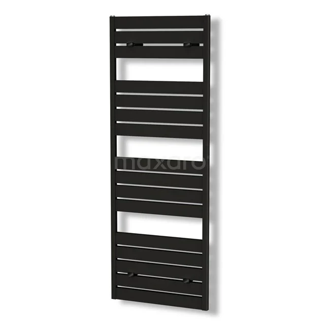 Pluto Handdoekradiator | 60x180 Cm Mat Zwart 1090 Watt Aluminium Centrale Verwarming 1 Pluto Handdoekradiator | 60x180 Cm Mat Zwart 1090 Watt Aluminium Centrale Verwarming