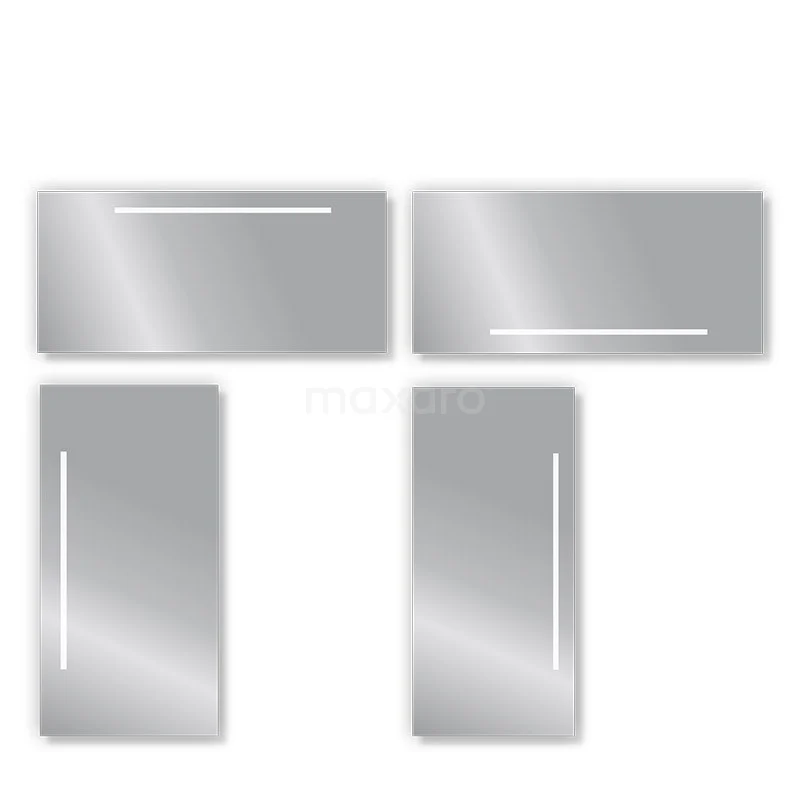 Primo Badkamerspiegel Met Ledverlichting | 130x60cm 2 Primo Badkamerspiegel Met Ledverlichting | 130x60cm - Afbeelding 2