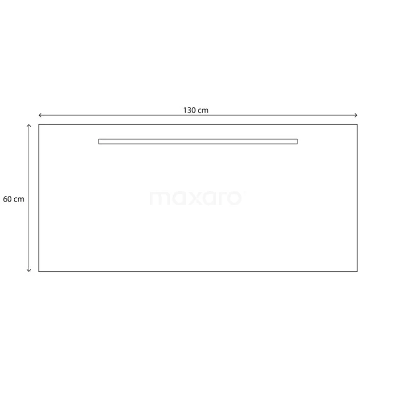 Primo Badkamerspiegel Met Ledverlichting | 130x60cm 4 Primo Badkamerspiegel Met Ledverlichting | 130x60cm - Afbeelding 4