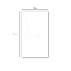 Primo Badkamerspiegel Met Ledverlichting | 40x70cm 9 Primo Badkamerspiegel Met Ledverlichting | 40x70cm -Badkamer Verkoopwinkel primo badkamerspiegel met ledverlichting 40x70cm m31 0400 55505 4