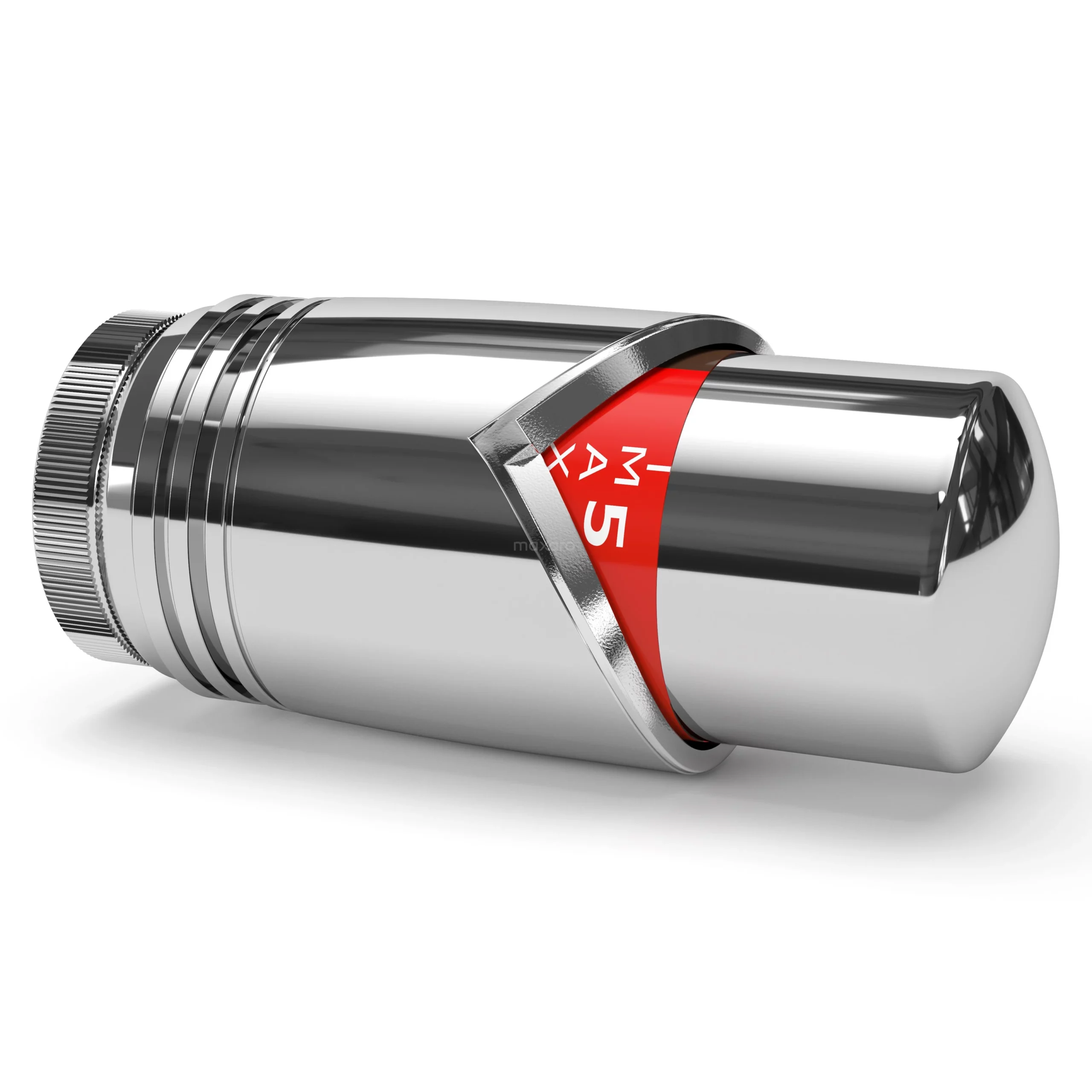 Radiatorkraan Thermostatisch Dubbel Haaks Rechtshandig Met Voetventiel Chroom-Chroom 2 Radiatorkraan Thermostatisch Dubbel Haaks Rechtshandig Met Voetventiel Chroom-Chroom - Afbeelding 2