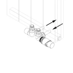 Radiatorkraan Thermostatisch Dubbel Haaks Rechtshandig Met Voetventiel Chroom-Chroom 8 Radiatorkraan Thermostatisch Dubbel Haaks Rechtshandig Met Voetventiel Chroom-Chroom -Badkamer Verkoopwinkel radiatorkraan thermostatisch dubbel haaks rechtshandig met voetventiel chroom chroom drk11gc gc 2