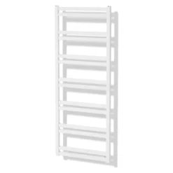 Sirius Handdoekradiator | 50x127,6 Cm Mat Wit 733 Watt Aluminium Centrale Verwarming