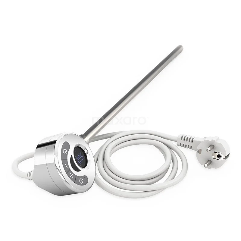 Sirius Handdoekradiator Elektrisch | 50x127,6 Cm Mat Zwart 733 Watt Aluminium 2 Sirius Handdoekradiator Elektrisch | 50x127,6 Cm Mat Zwart 733 Watt Aluminium - Afbeelding 2