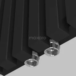 Sol Designradiator | 33,5x180 Cm Mat Zwart 1049 Watt Aluminium Centrale Verwarming -Badkamer Verkoopwinkel sol designradiator 335x180 cm mat zwart 1049 watt aluminium centrale verwarming dr59 0818sb 2