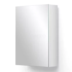 Spiegelkast Lato 45x62cm Hoogglans Wit 1 Deur