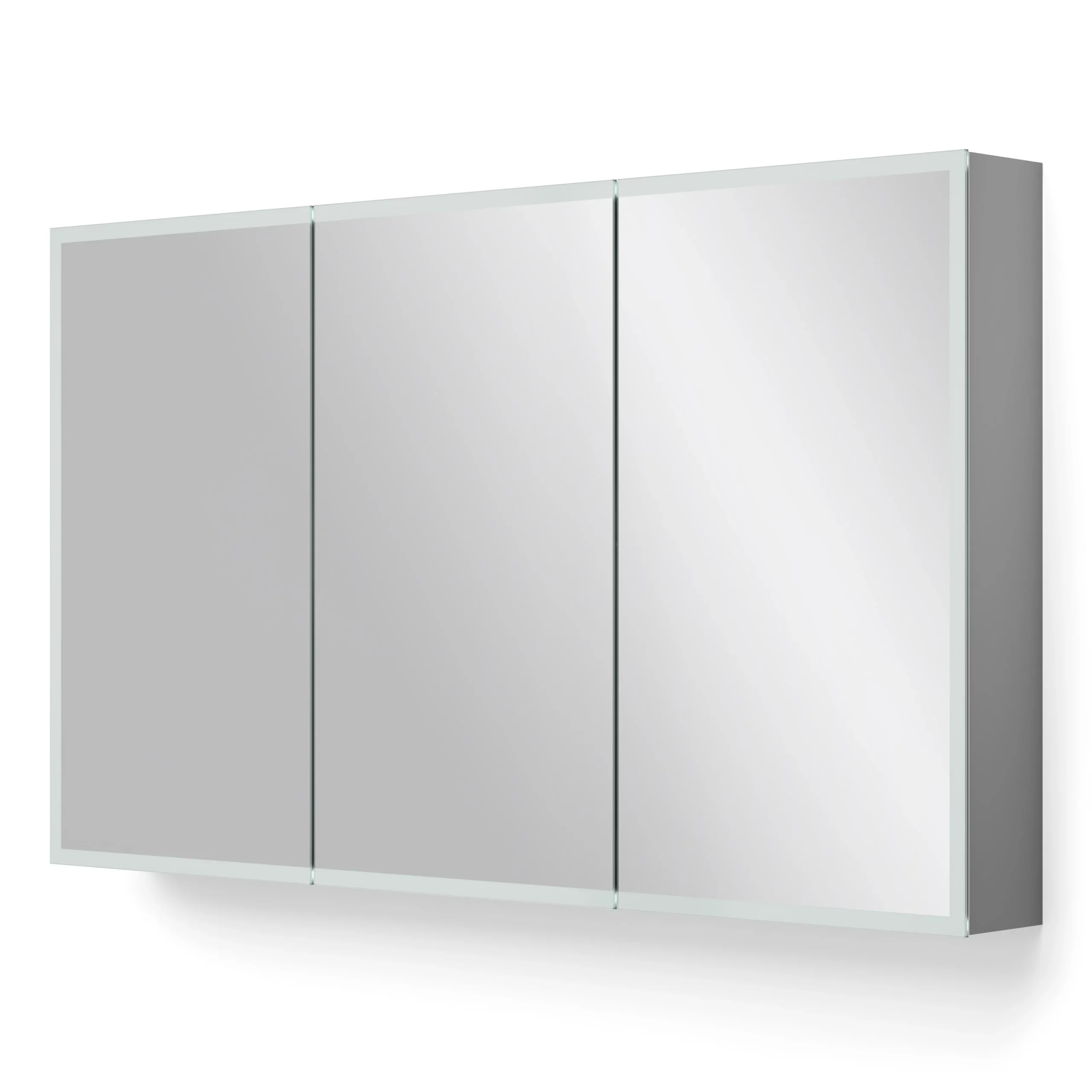 Spiegelkast Met Verlichting Lento 120x70cm Stopcontact 2 Spiegelkast Met Verlichting Lento 120x70cm Stopcontact - Afbeelding 2