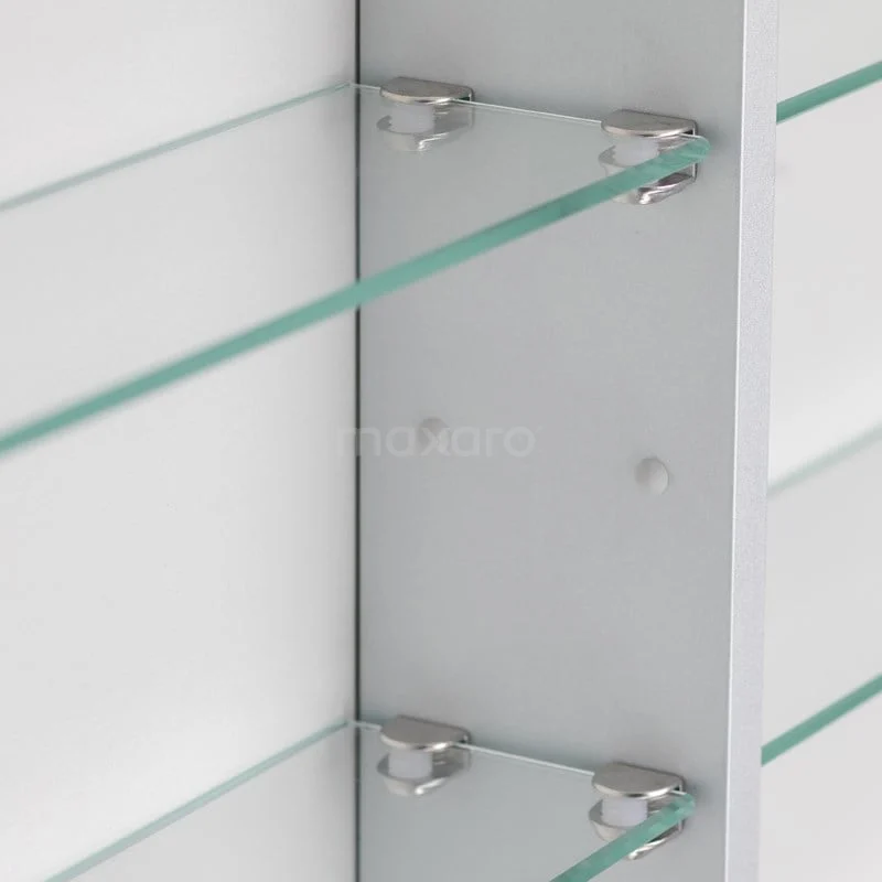 Spiegelkast Met Verlichting Lento 120x70cm Stopcontact 6 Spiegelkast Met Verlichting Lento 120x70cm Stopcontact - Afbeelding 6