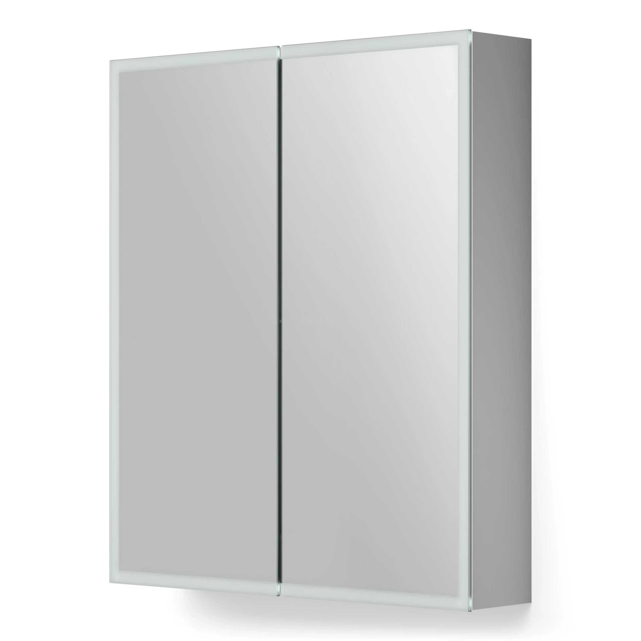 Spiegelkast Met Verlichting Lento 60x70cm Stopcontact 2 Spiegelkast Met Verlichting Lento 60x70cm Stopcontact - Afbeelding 2