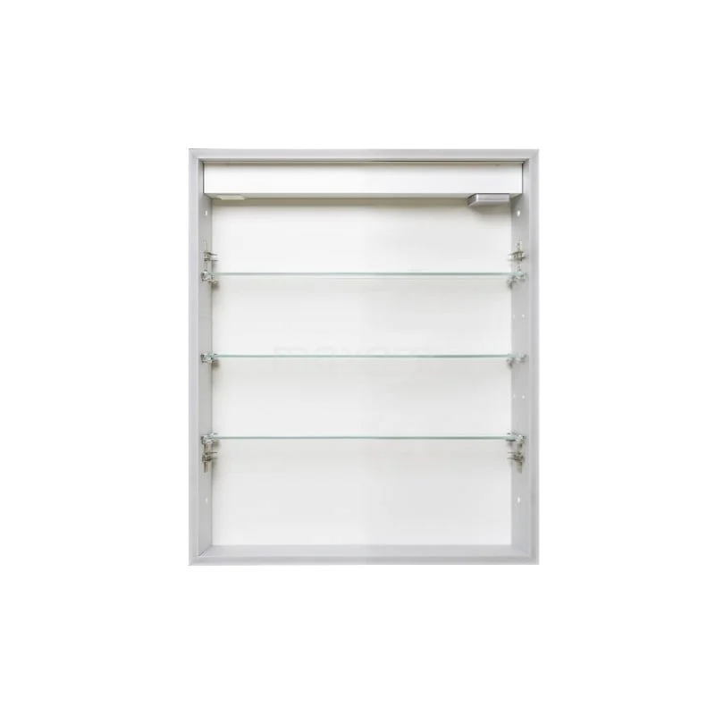 Spiegelkast Met Verlichting Lento 60x70cm Stopcontact 3 Spiegelkast Met Verlichting Lento 60x70cm Stopcontact - Afbeelding 3