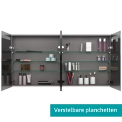 Spiegelkast Met Verlichting Modulo 140x70cm Mat Zwart -Badkamer Verkoopwinkel spiegelkast met verlichting modulo 140x70cm mat zwart k99 1400 59009 01 2