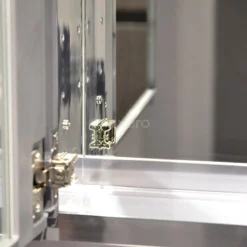 Spiegelkast Mio 50x66cm Aluminium 1 Deur -Badkamer Verkoopwinkel spiegelkast mio 50x66cm aluminium 1 deur k03 0500 45605 3