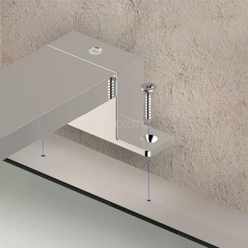 Spiegelverlichting L113 LED 30cm Zwart 2 Spiegelverlichting L113 LED 30cm Zwart - Afbeelding 2