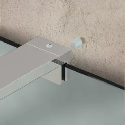 Spiegelverlichting L115 LED 50cm Zwart 8 Spiegelverlichting L115 LED 50cm Zwart -Badkamer Verkoopwinkel spiegelverlichting l115 led 50cm zwart l115 7244 3