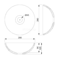 Toiletmeubel Met Waskom Keramiek Modulo Lichtbruin Eiken Vlak 41 Cm Lichtgrijs Beton Blad -Badkamer Verkoopwinkel toiletmeubel met waskom keramiek modulo lichtbruin eiken vlak 41 cm lichtgrijs beton blad tmk10 03339 5