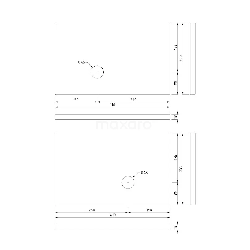 Toiletmeubel Met Waskom Mineraalmarmer Modulo Mat Zwart Lamel 41 Cm Middengrijs Blad 6 Toiletmeubel Met Waskom Mineraalmarmer Modulo Mat Zwart Lamel 41 Cm Middengrijs Blad - Afbeelding 6