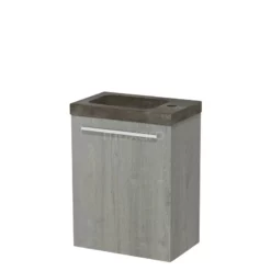 Badkamer Verkoopwinkel -Badkamer Verkoopwinkel toiletmeubel met wastafel natuursteen modulo grijs eiken 40 cm tmw10 00123 1