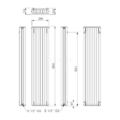 Triton Designradiator | 39x180 Cm Lichtgrijs 3864 Watt Aluminium Centrale Verwarming -Badkamer Verkoopwinkel triton designradiator 39x180 cm lichtgrijs 3864 watt aluminium centrale verwarming dr64 0818rl 5