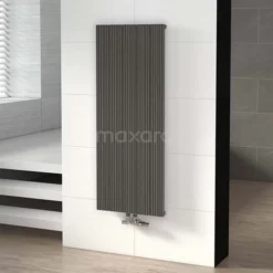 Uranus Designradiator | 47x120 Cm Lichtgrijs 999 Watt Aluminium Centrale Verwarming