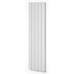 Uranus Designradiator | 47x180 Cm Hoogglans Wit 1499 Watt Aluminium Centrale Verwarming