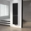 Uranus Designradiator | 47x180 Cm Mat Zwart 1499 Watt Aluminium Centrale Verwarming