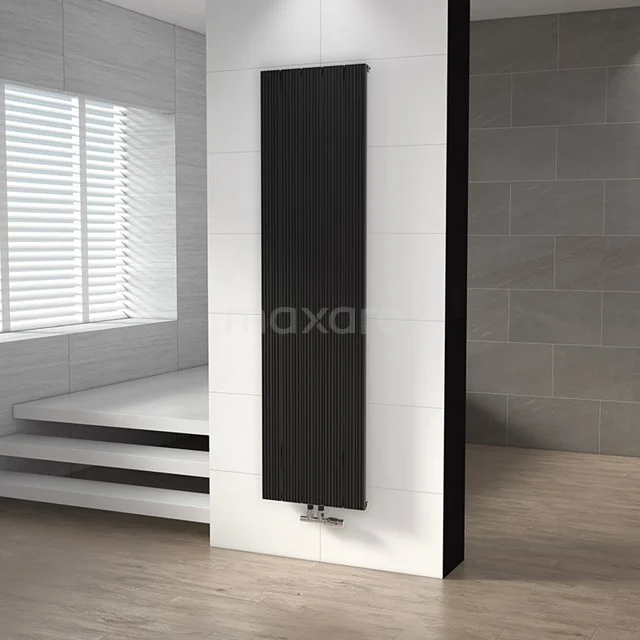 Uranus Designradiator | 47x180 Cm Mat Zwart 1499 Watt Aluminium Centrale Verwarming 1 Uranus Designradiator | 47x180 Cm Mat Zwart 1499 Watt Aluminium Centrale Verwarming