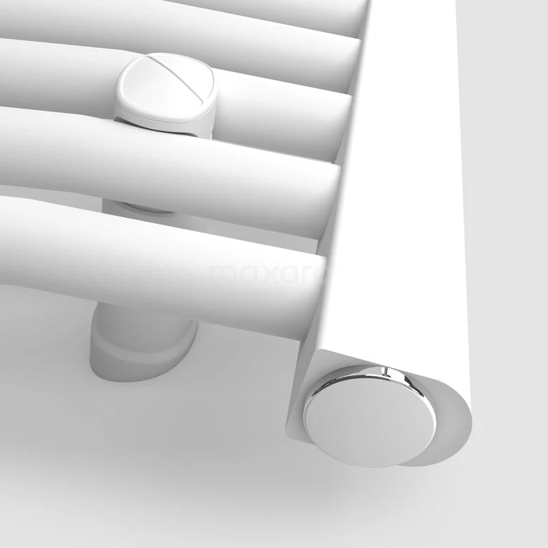 Venus Handdoekradiator | 60x118 Cm Hoogglans Wit 668 Watt Staal Centrale Verwarming 3 Venus Handdoekradiator | 60x118 Cm Hoogglans Wit 668 Watt Staal Centrale Verwarming - Afbeelding 3