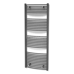 Venus Handdoekradiator | 60x170 Cm Donkergrijs 983 Watt Staal Centrale Verwarming