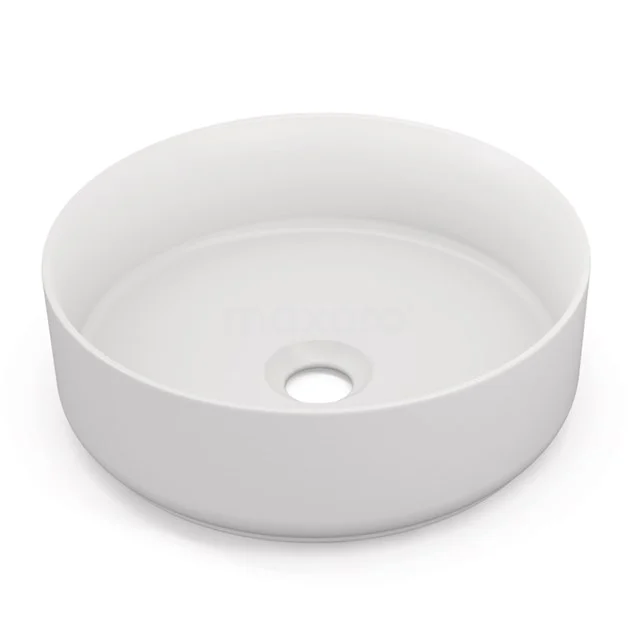 Waskom Clasico Keramiek Mat Wit 35,5x12cm Rond 1 Waskom Clasico Keramiek Mat Wit 35,5x12cm Rond