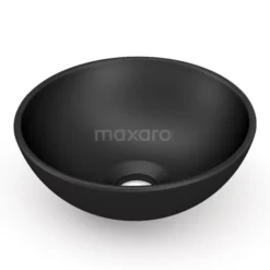 Waskom Clasico Keramiek Mat Zwart 28x10,5cm Rond