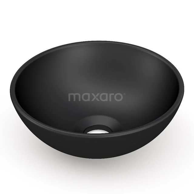 Waskom Clasico Keramiek Mat Zwart 28x10,5cm Rond 1 Waskom Clasico Keramiek Mat Zwart 28x10,5cm Rond