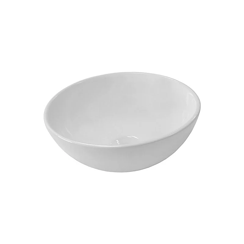 Waskom Clasico Keramiek Wit 32,5x13,5cm Rond 2 Waskom Clasico Keramiek Wit 32,5x13,5cm Rond - Afbeelding 2