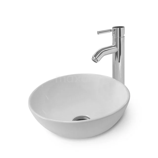 Waskom Clasico Keramiek Wit 32,5x13,5cm Rond 1 Waskom Clasico Keramiek Wit 32,5x13,5cm Rond