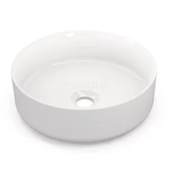 Waskom Clasico Keramiek Wit 35,5x11,5cm Rond