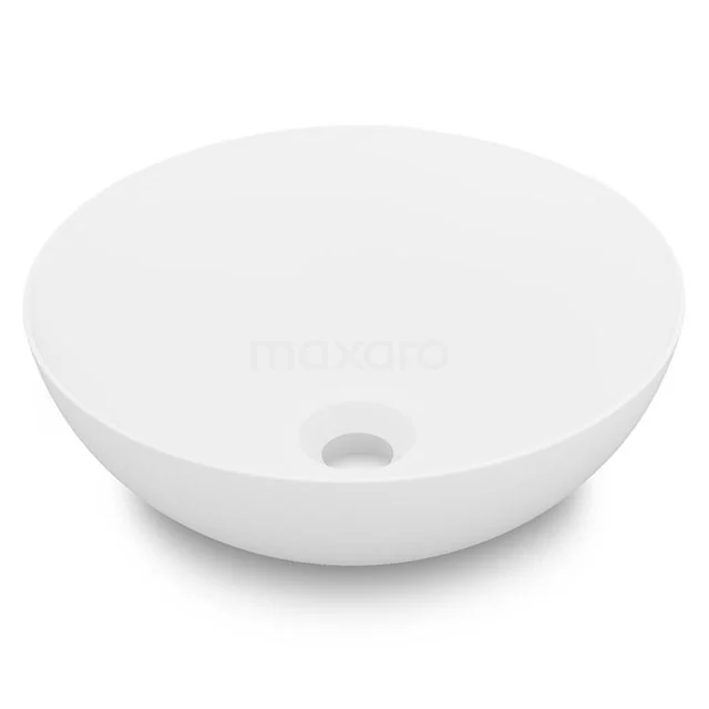 Waskom Mintra Solid Surface Thin Mat Wit 40x14 Rond 1 Waskom Mintra Solid Surface Thin Mat Wit 40x14 Rond